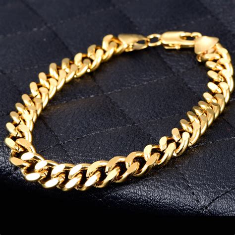 cuban link bracelets for men.